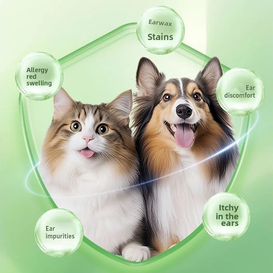 PETCLEAR Dog & Cat Ear Cleaner – 60ml