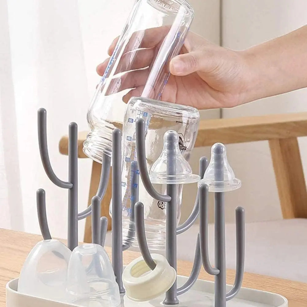Baby Bottle Drying Rack – Detachable Countertop Holder