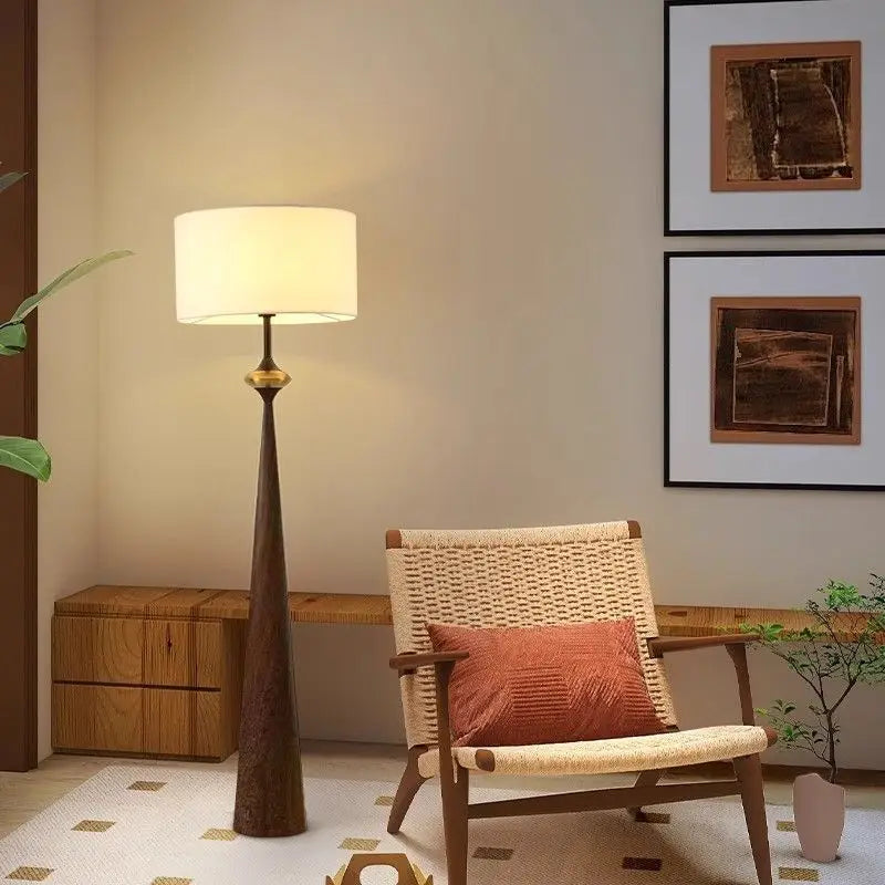 Nordic Floor Lamp Modern Minimalist Standing Light for Living Room Wabi-Sabi Inspired Luxury Design led lights room decoration