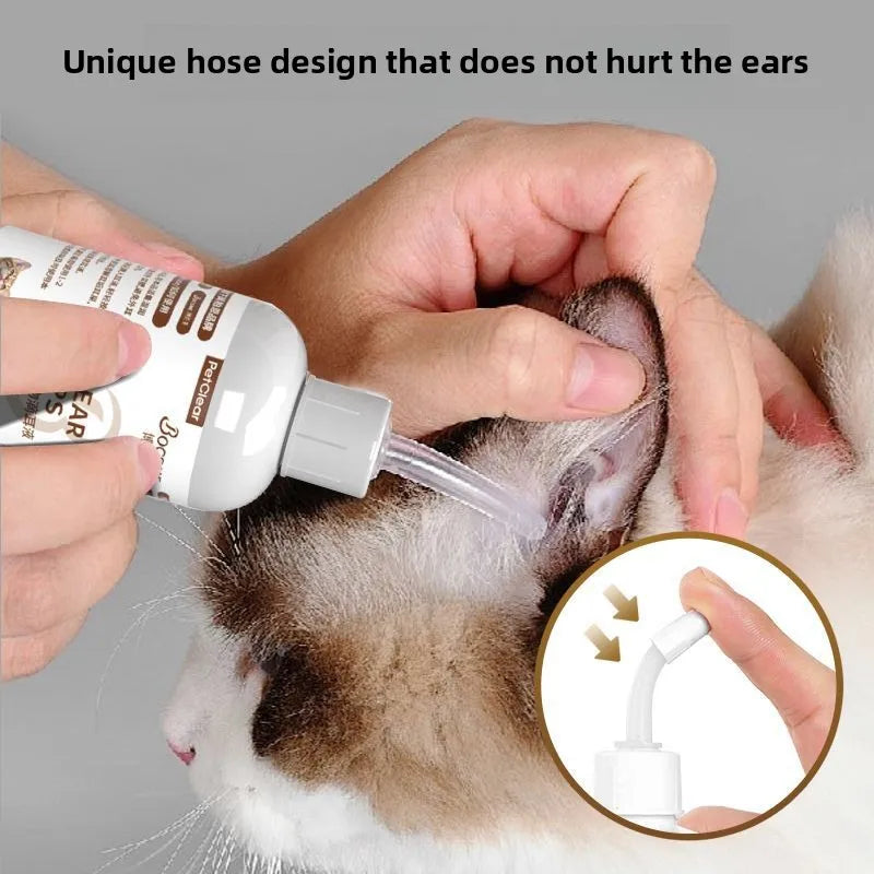 PETCLEAR Dog & Cat Ear Cleaner – 60ml