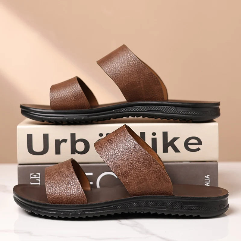 Men’s Double Buckle Summer Sandals