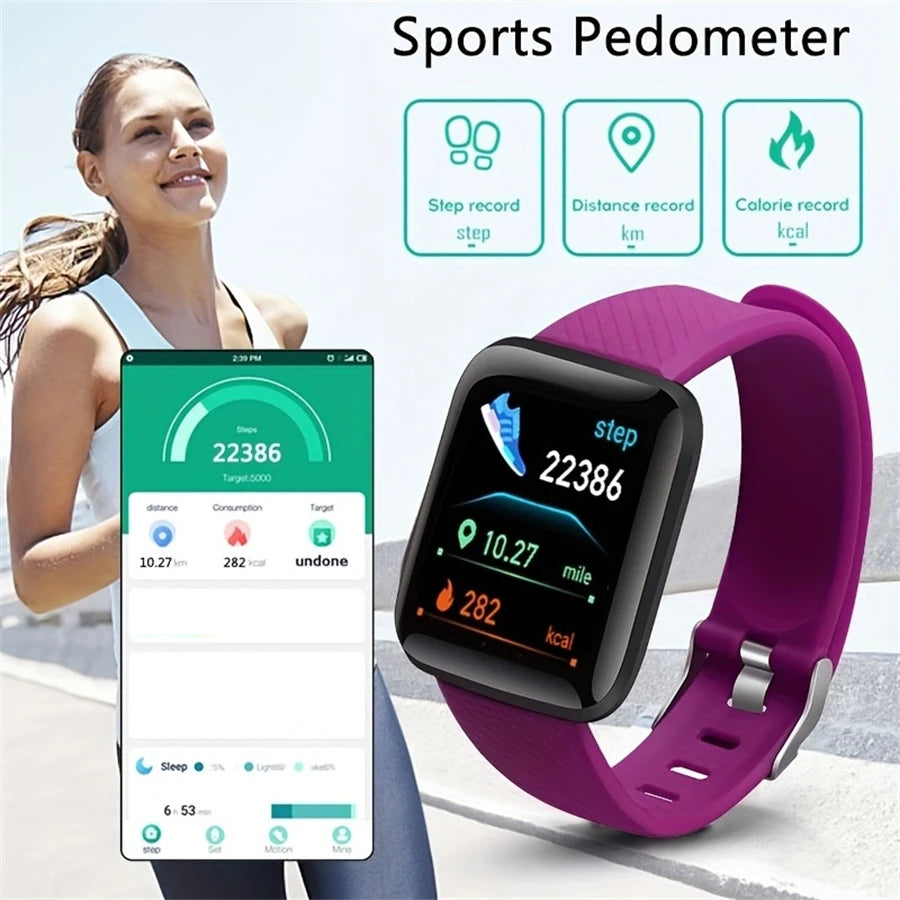Smartwatch Fitness Tracker for Men & Women Android iOS Bluetooth Watch