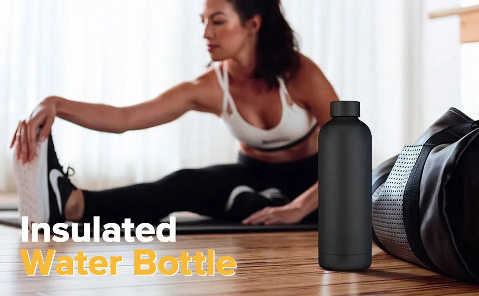 Stainless Steel Thermal Water Bottle – Insulated Vacuum Tumbler