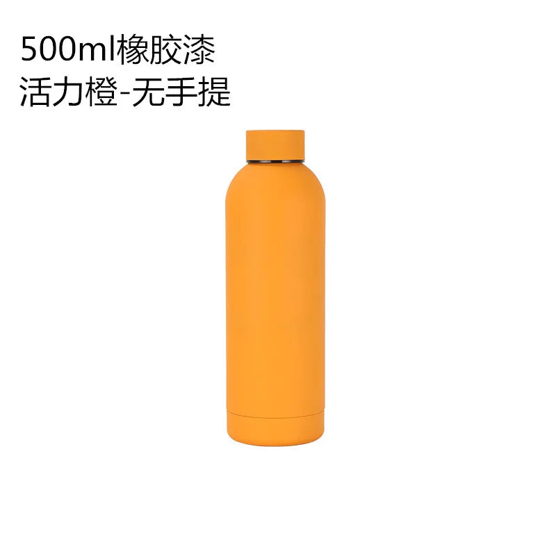American Style Vacuum Thermos Small-mouth 500/750ml Double Wall Sports Vacuum Water Bottle