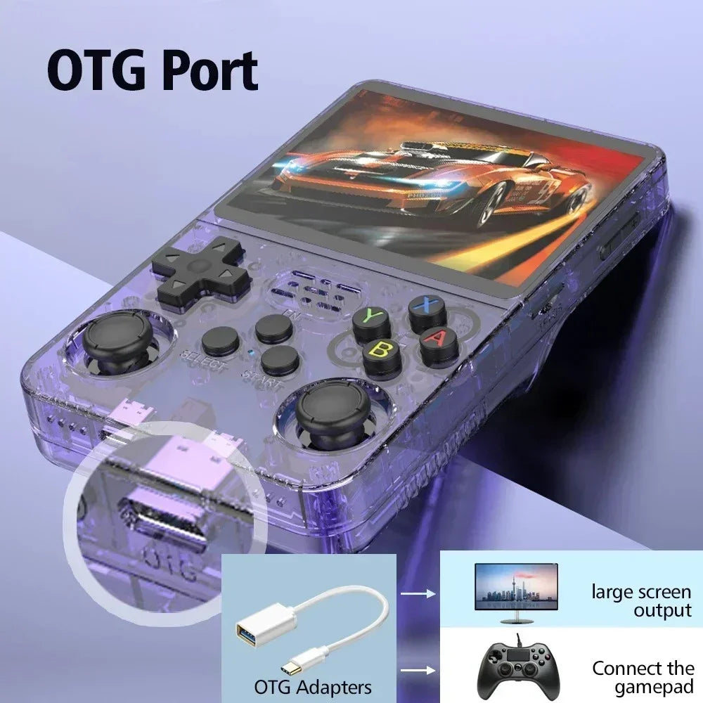 R36S Retro Console – 3.5" IPS, Linux, 64/128GB