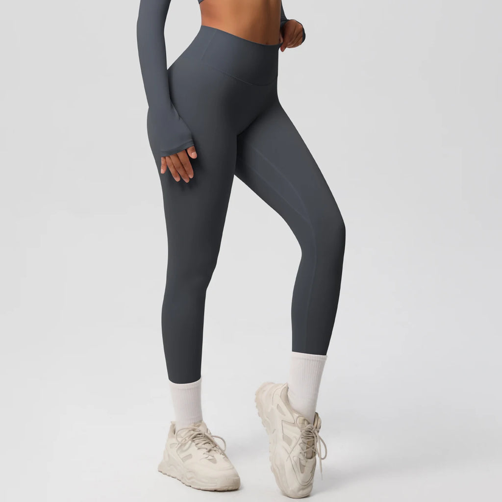 Yoga Leggings High Waist Naked Feeling Leggings Women Fitness Running Yoga Pants Energy Gym Tight Leggings Casual Workout Leggin