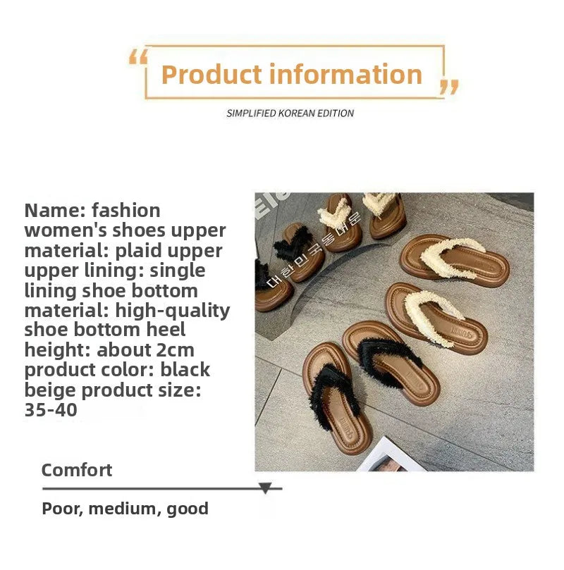 Women Roman Cool Slippers Retro Flip Flops Fashion Sandal Beach Versatile Shoes Vacation Casual Beach Flat Shoes Sandalias Mujer