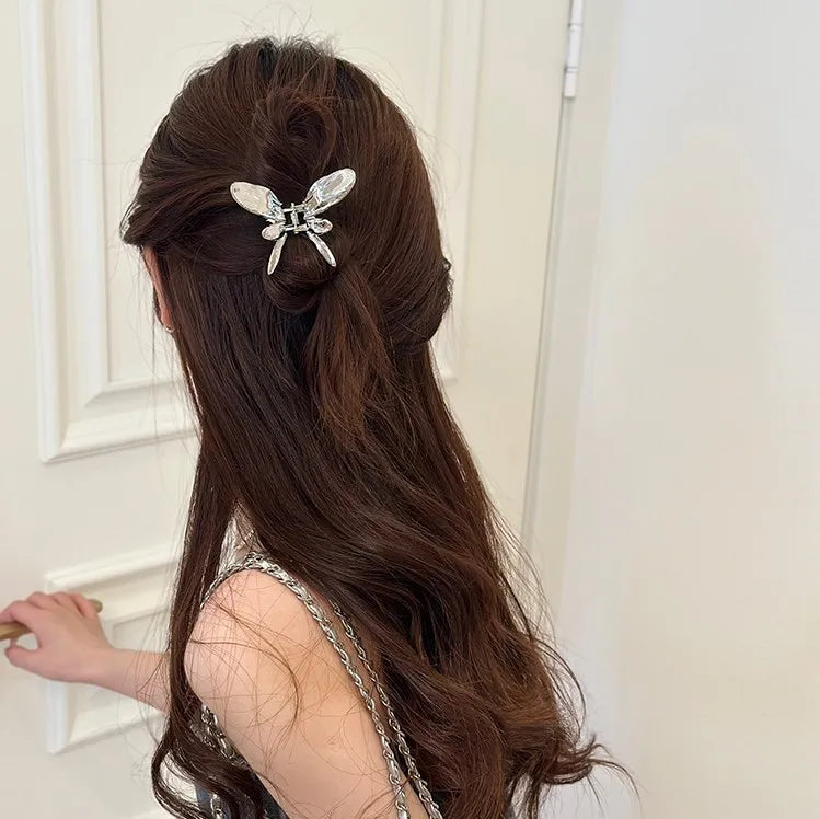 Exquisite Metal Large Claw Clip New Fashion Geometric Hair Claw Clip Barrettes Crabs Headwear For Women Girls Hair Accessories
