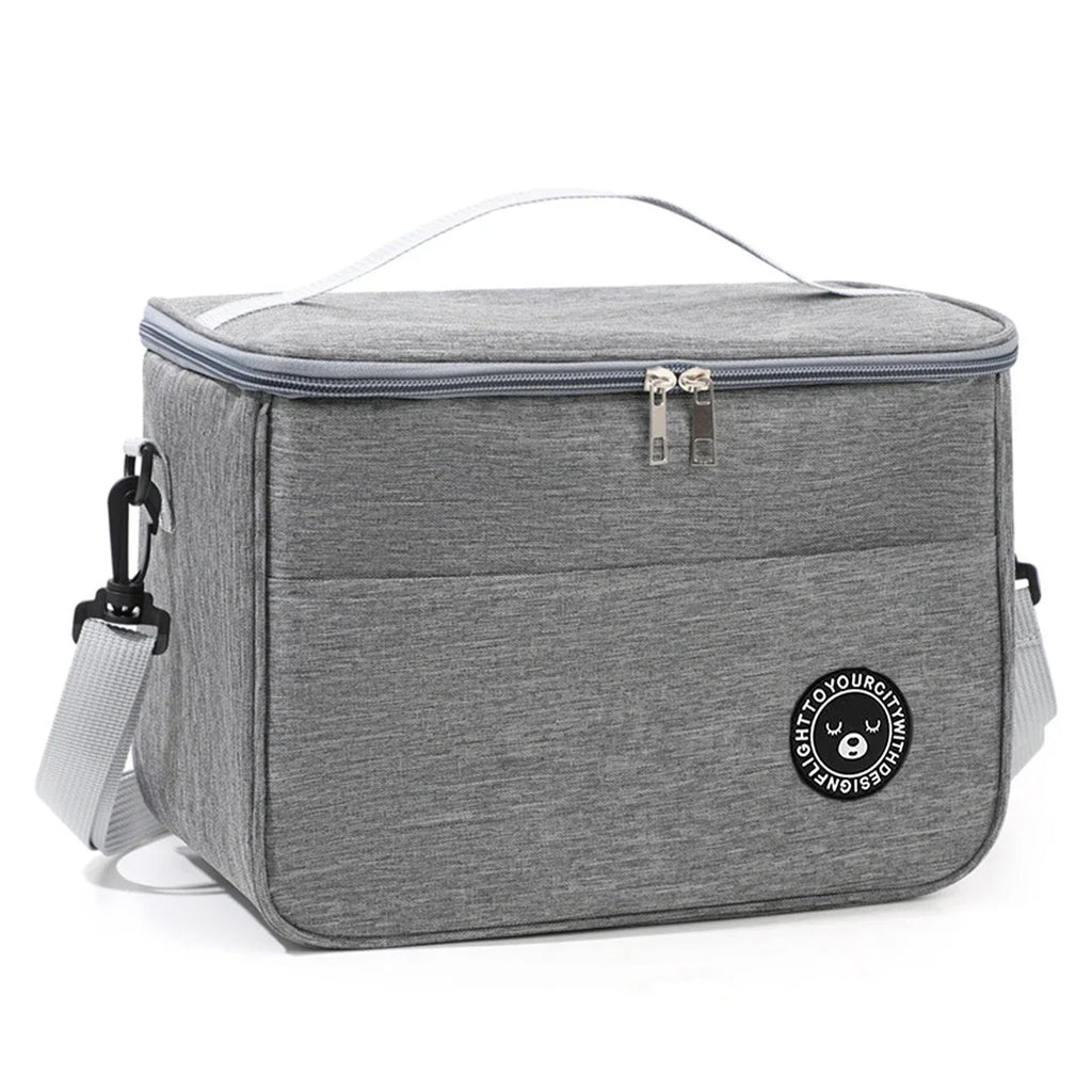 Insulated Lunch Tote Bag – Thickened Aluminum Foil Bento Bag for Office & Students