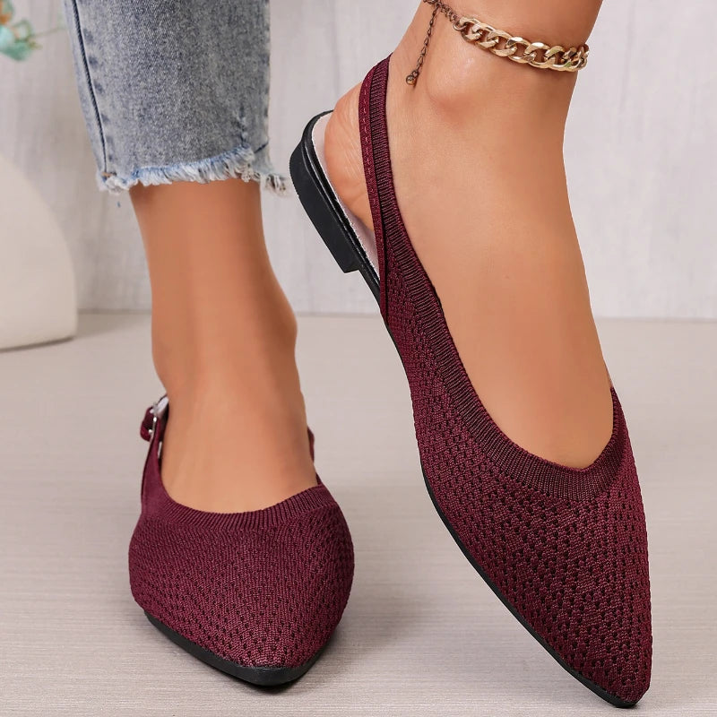 Women’s Pointed Toe Flat Sandals