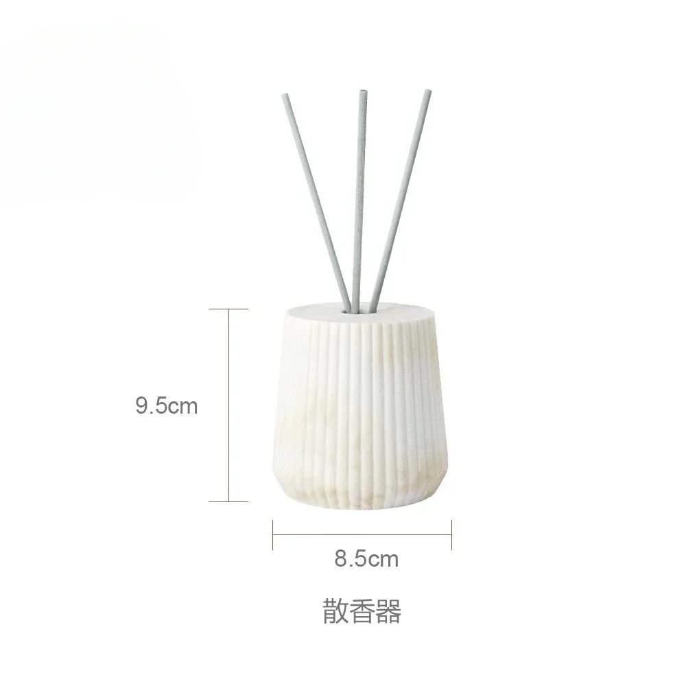 Sandstone Bathroom Gargle Cup & Tray – 1pc