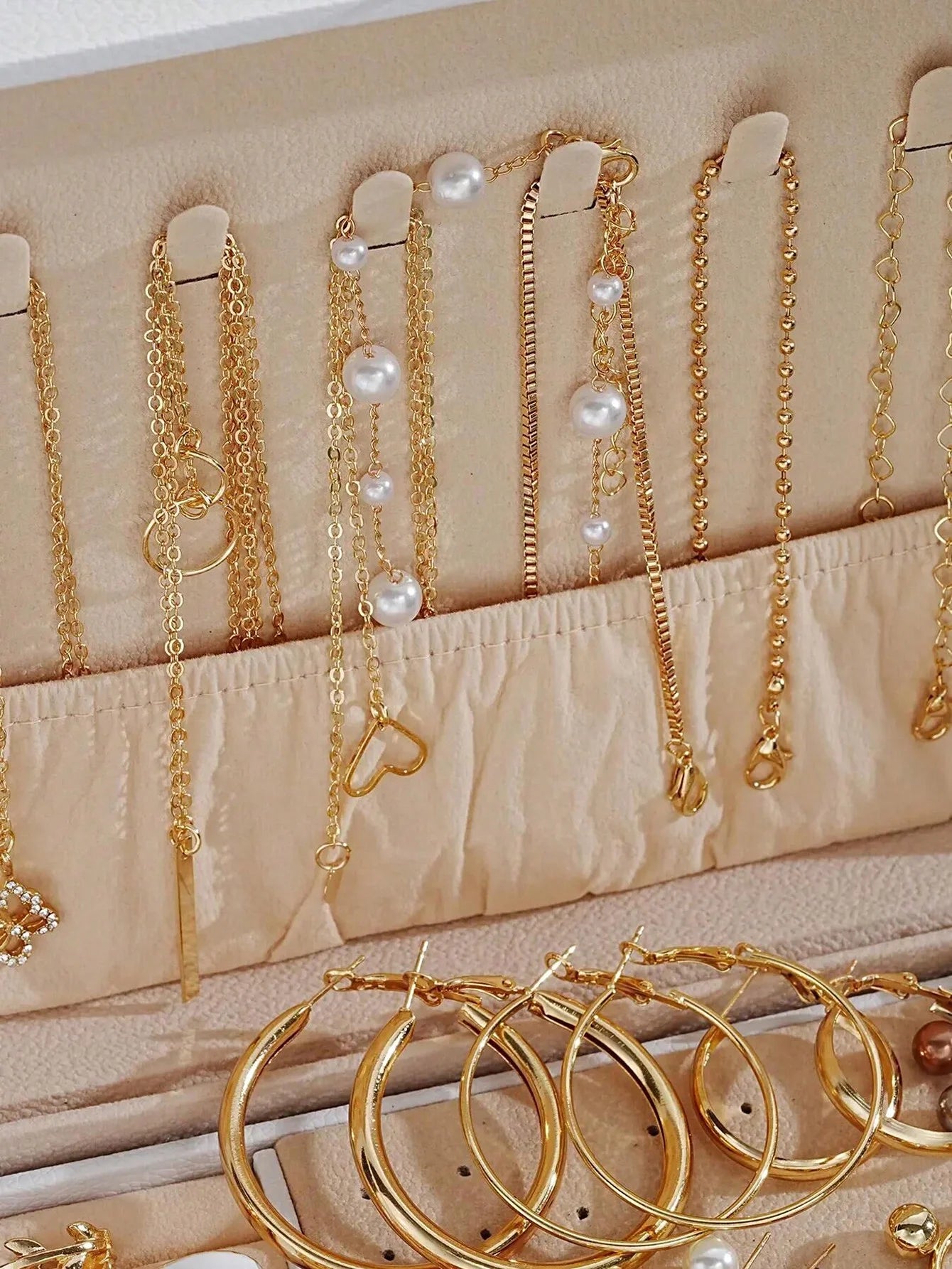 86PCS Elegant Pearl Jewelry Set