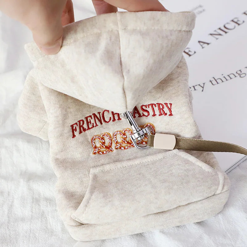 High Aesthetic Pet Hoodie – Winter Warm