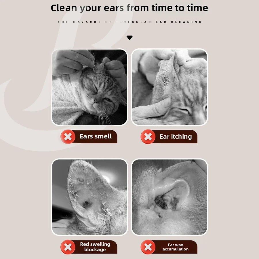 PETCLEAR Dog & Cat Ear Cleaner – 60ml