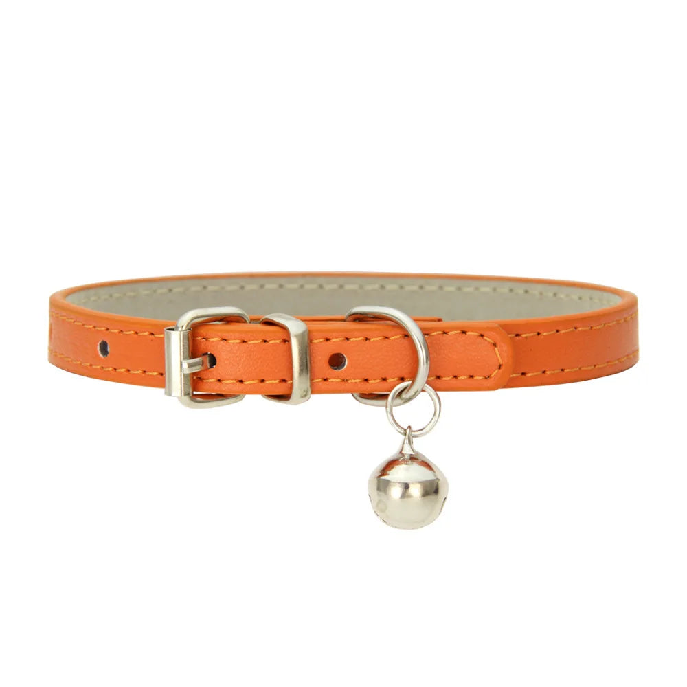 PU Leather Cat Collar