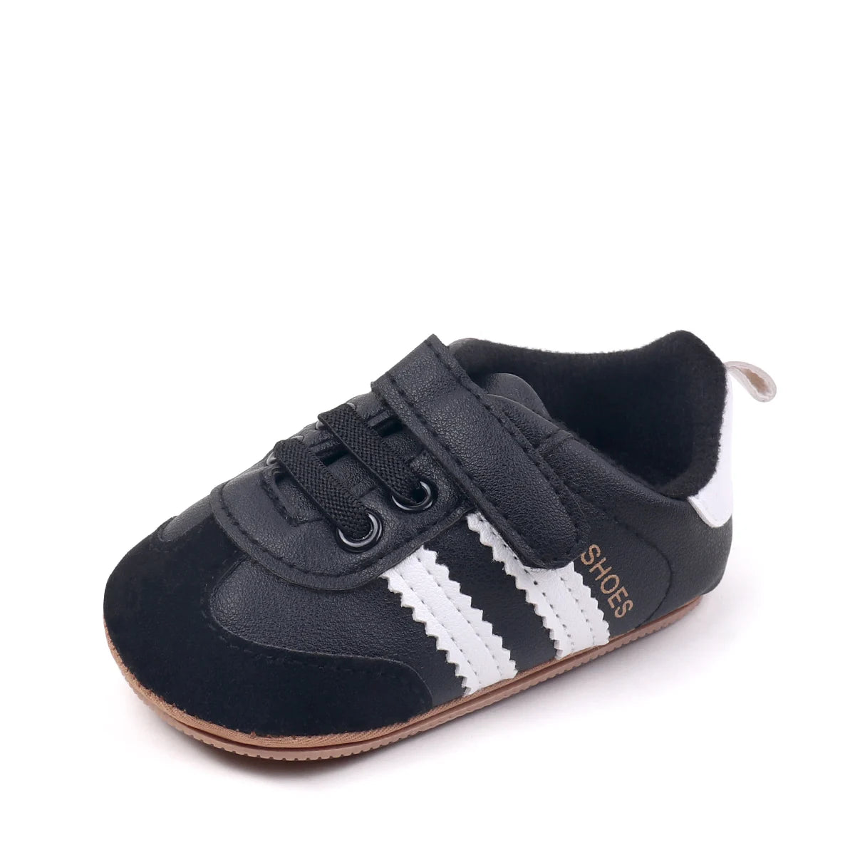 2025 Baby First Walking Shoes – Unisex PU Leather Toddler Sneakers 0-18M