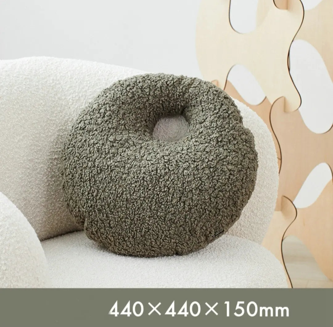 Nordic Warm Style Knot Ball Abstract Shape Pillow Sofa Cushion Stuffed Living Room Cushion Office Design Throw Pillow Round Ball