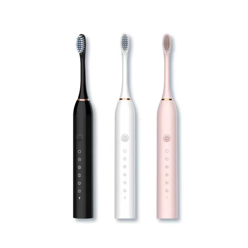 Sonic Electric Toothbrush – Adults, Waterproof, USB, 6 Modes