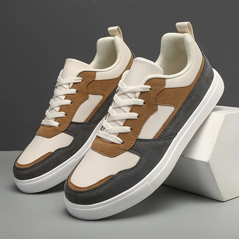 Classic Low-Top Canvas Skate Shoes