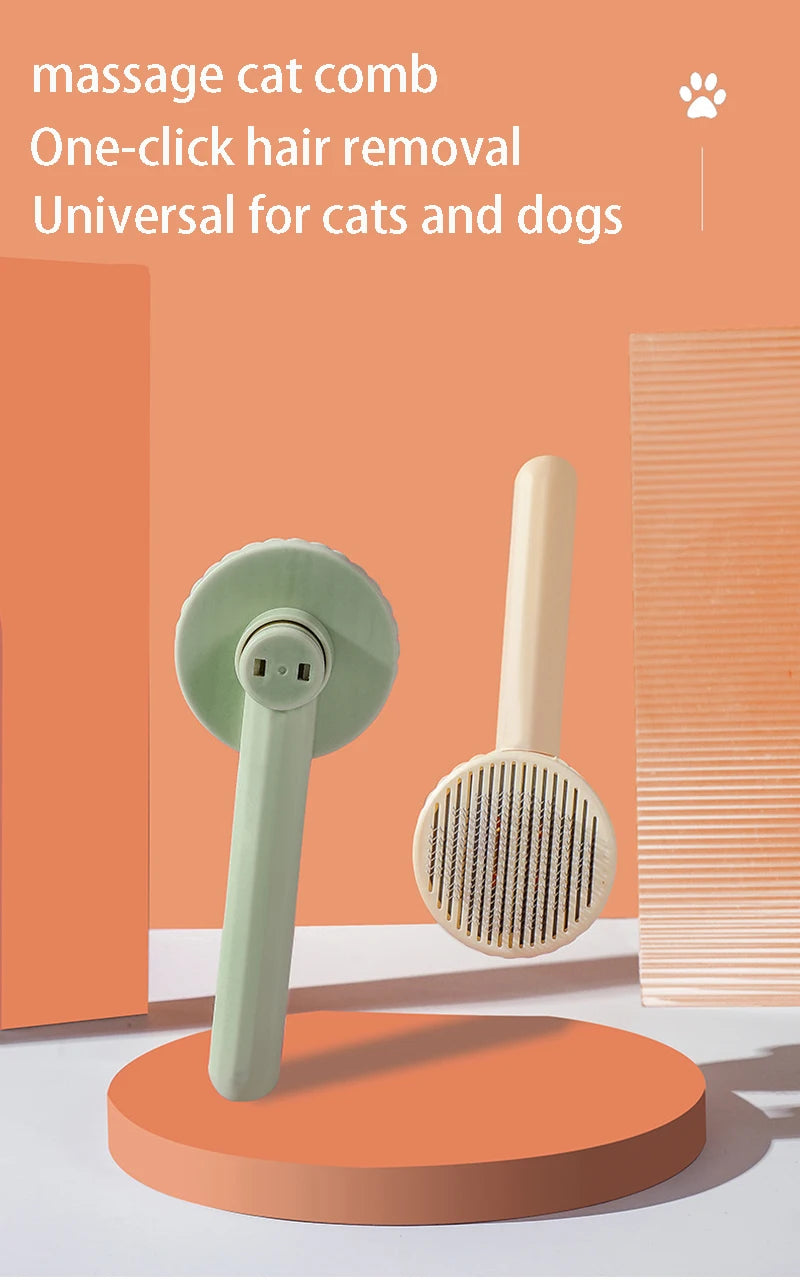 Self-Cleaning Pet Brush