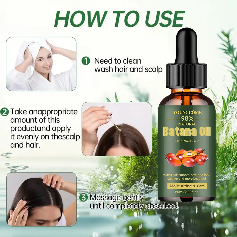 Batana Oil for Hair – Growth & Strengthening