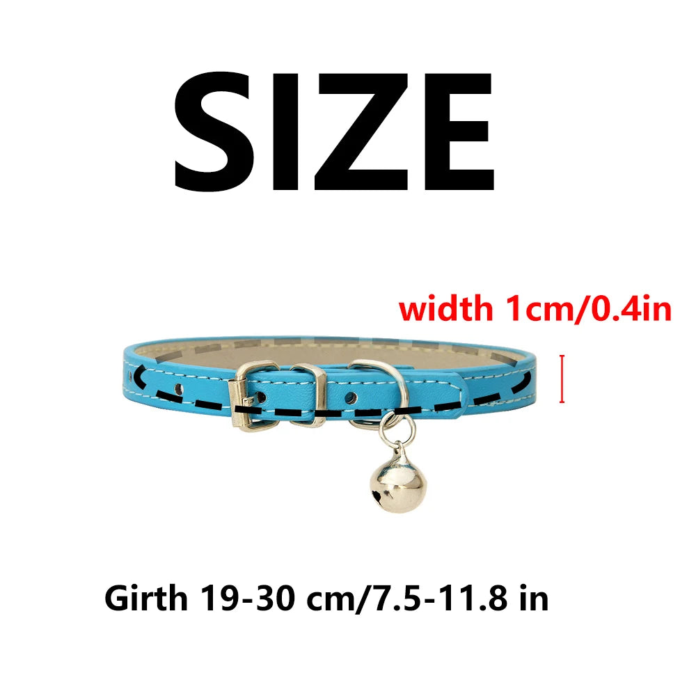 PU Leather Cat Collar