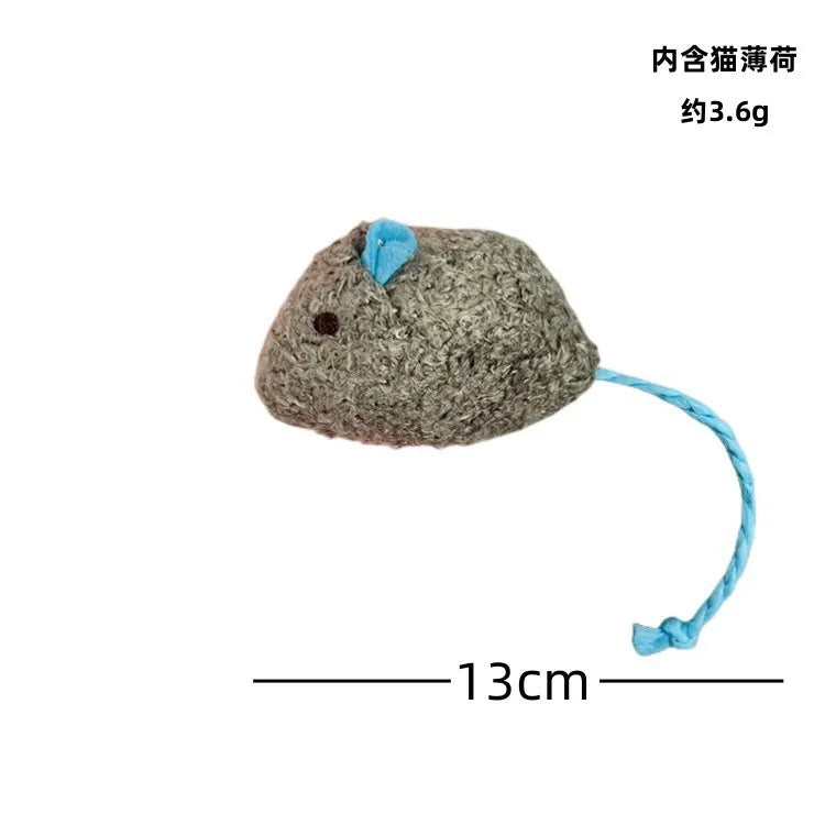 Catnip Rattle Mouse Toys – Multi Pack
