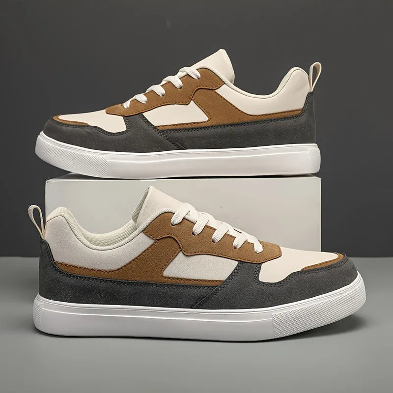 Classic Low-Top Canvas Skate Shoes