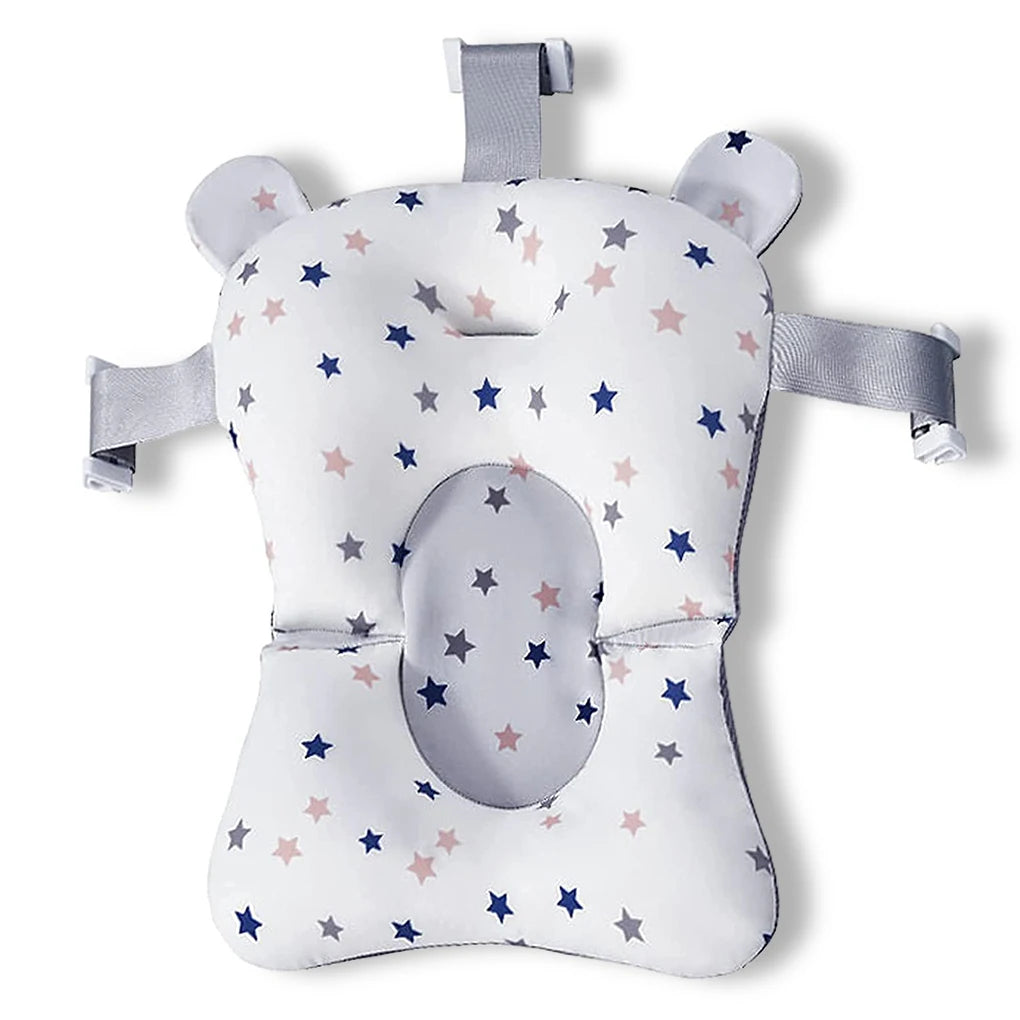 Newborn Baby Bath Mat & Tub Seat – Soft Cushion Support