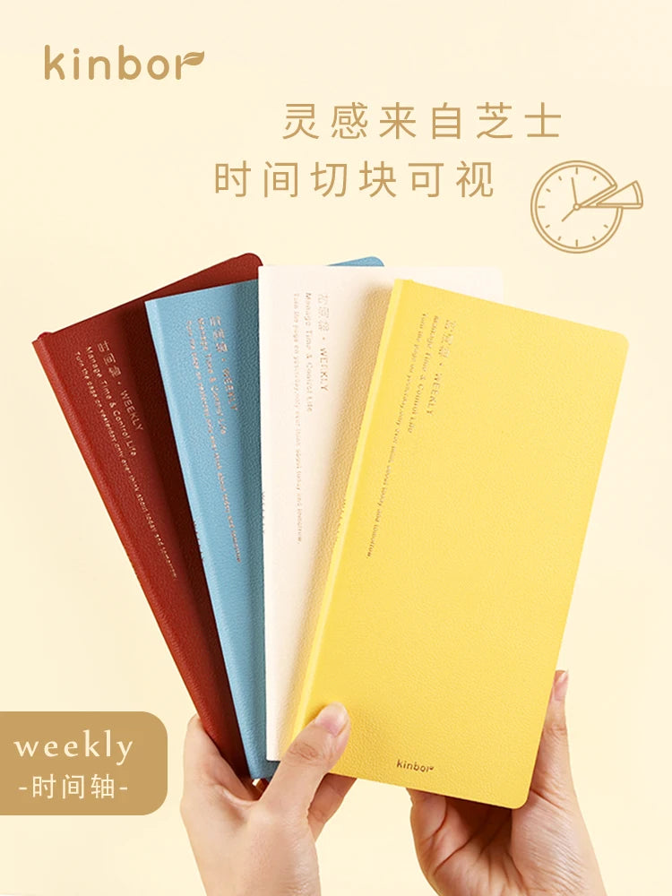 Kinbor Undated Weekly Planner – Daily & Monthly