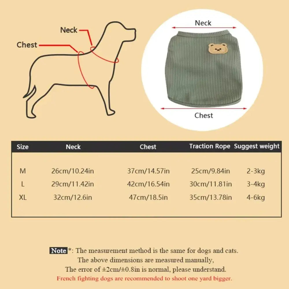 Breathable Waffle Dog Vest