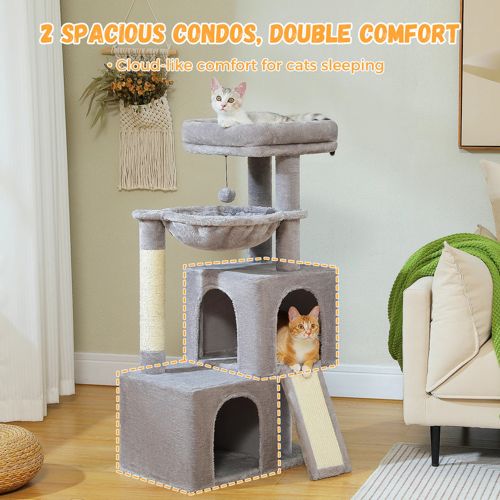 Multi-Level Cat Tower