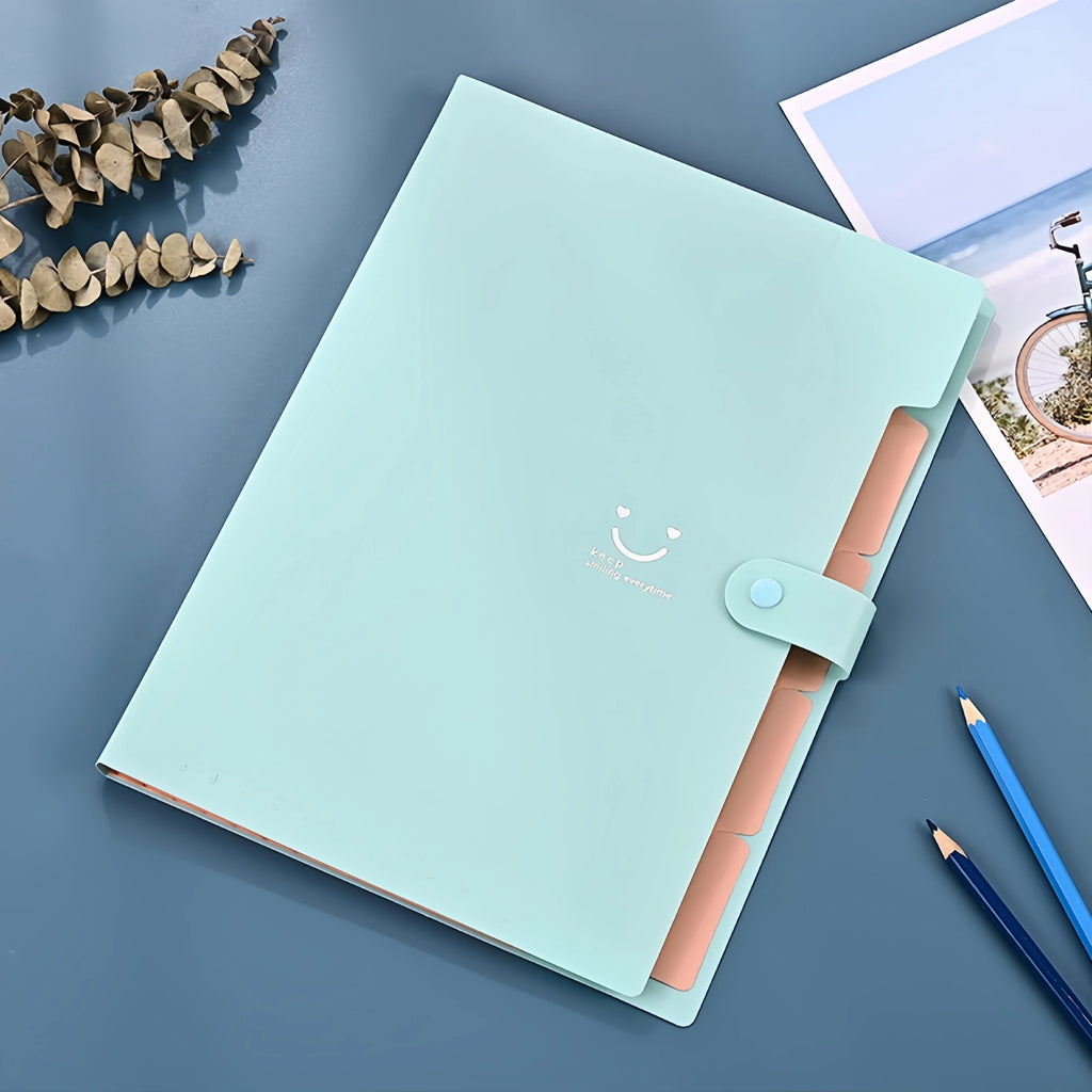 A4 Multi-Layer File Folder – Candy Colors