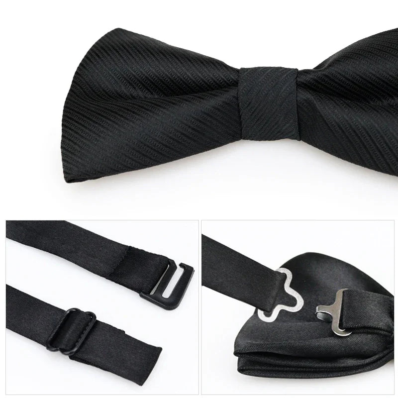 Men’s Black Bow Tie