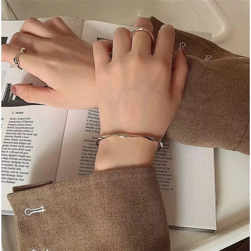 Minimalist Geometric Adjustable Bracelet