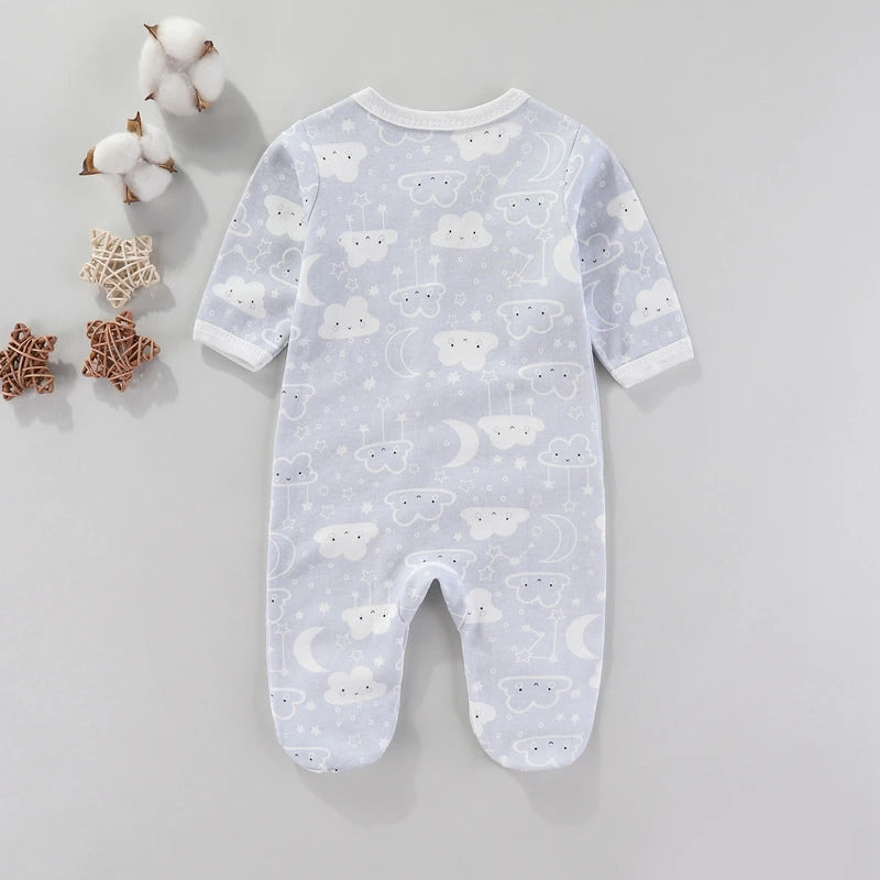 Newborn Baby Bodysuit & Romper – 0–9M