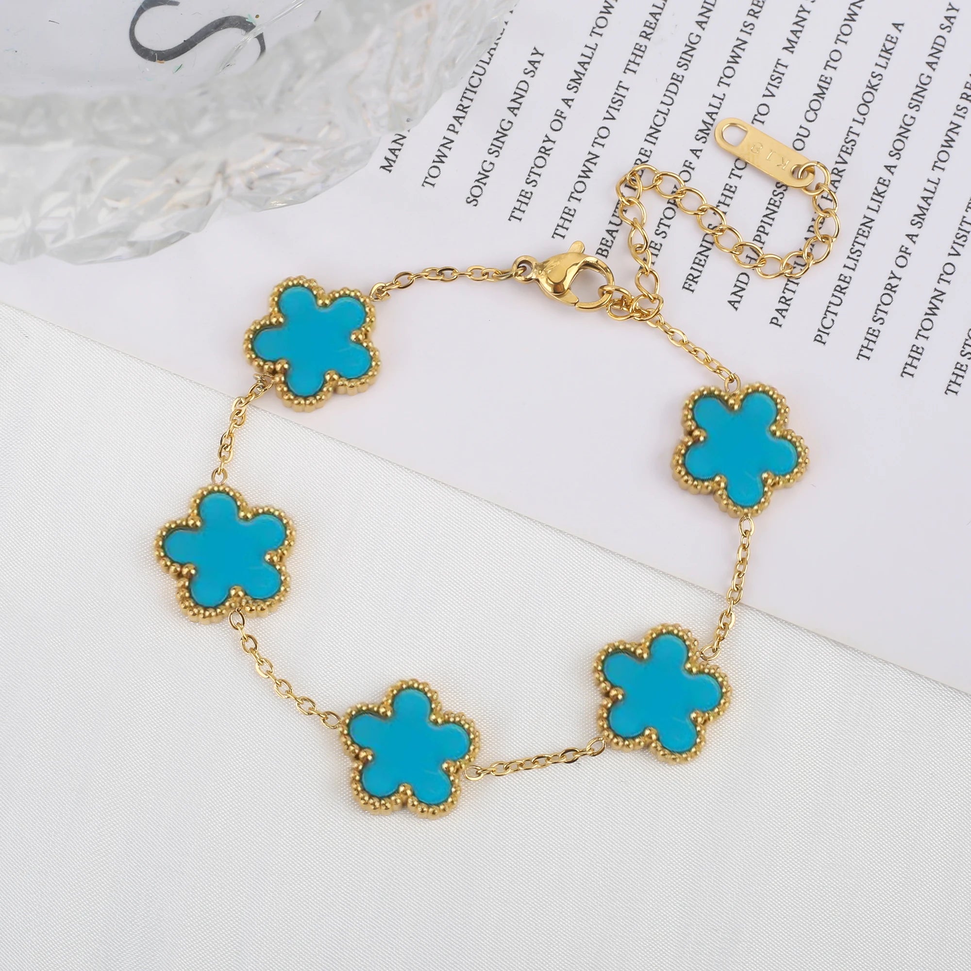 Luxury Clover Flower Bracelet