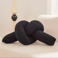 1pc Nordic Style Knotted Bolster Pillow for Sofa Bedroom Office Decor Pillow Gift for Christmas Home Living Room Decorate