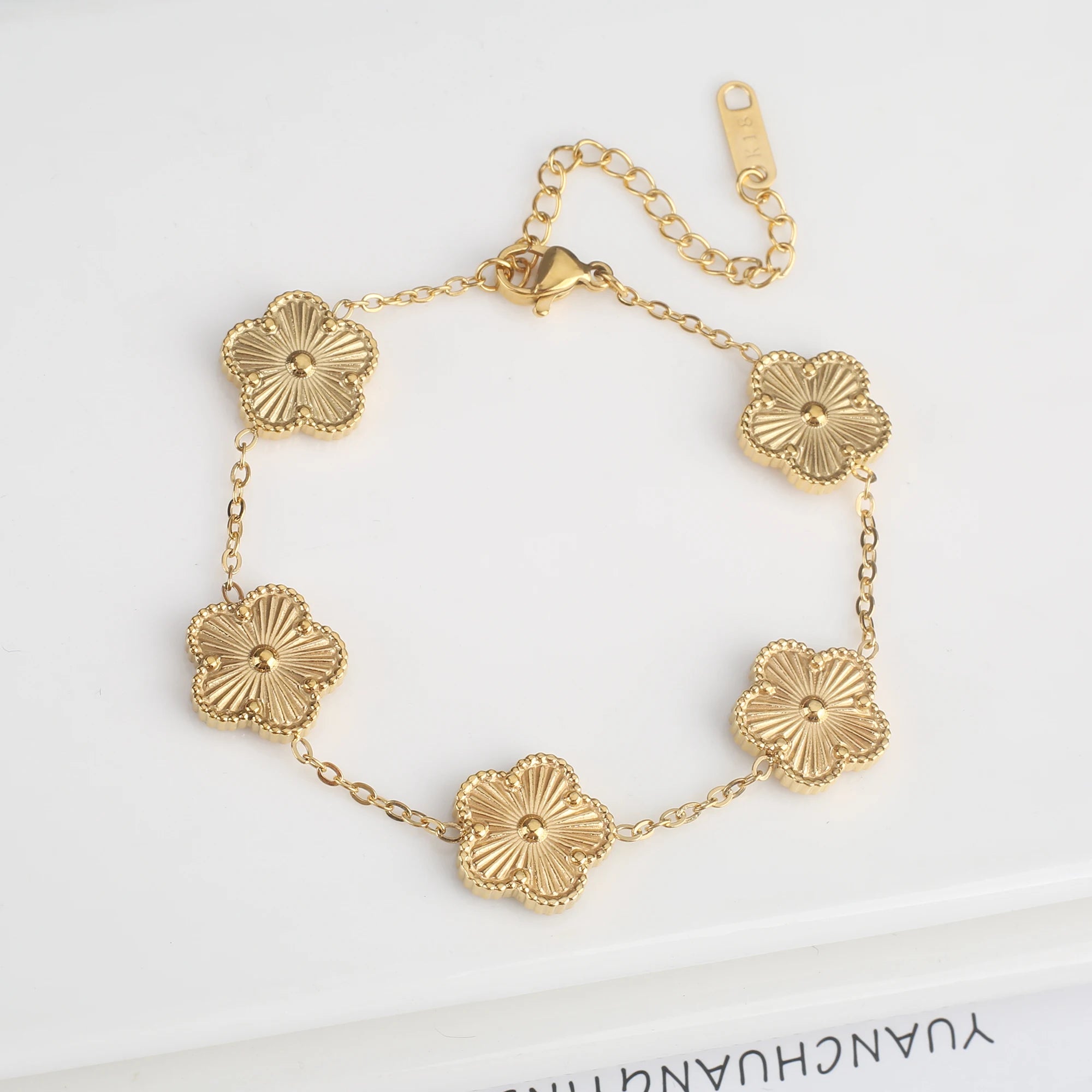 Luxury Clover Flower Bracelet