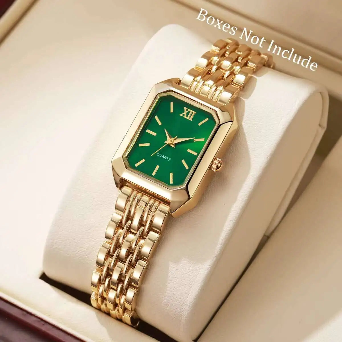 Rectangle Quartz Women Watch
