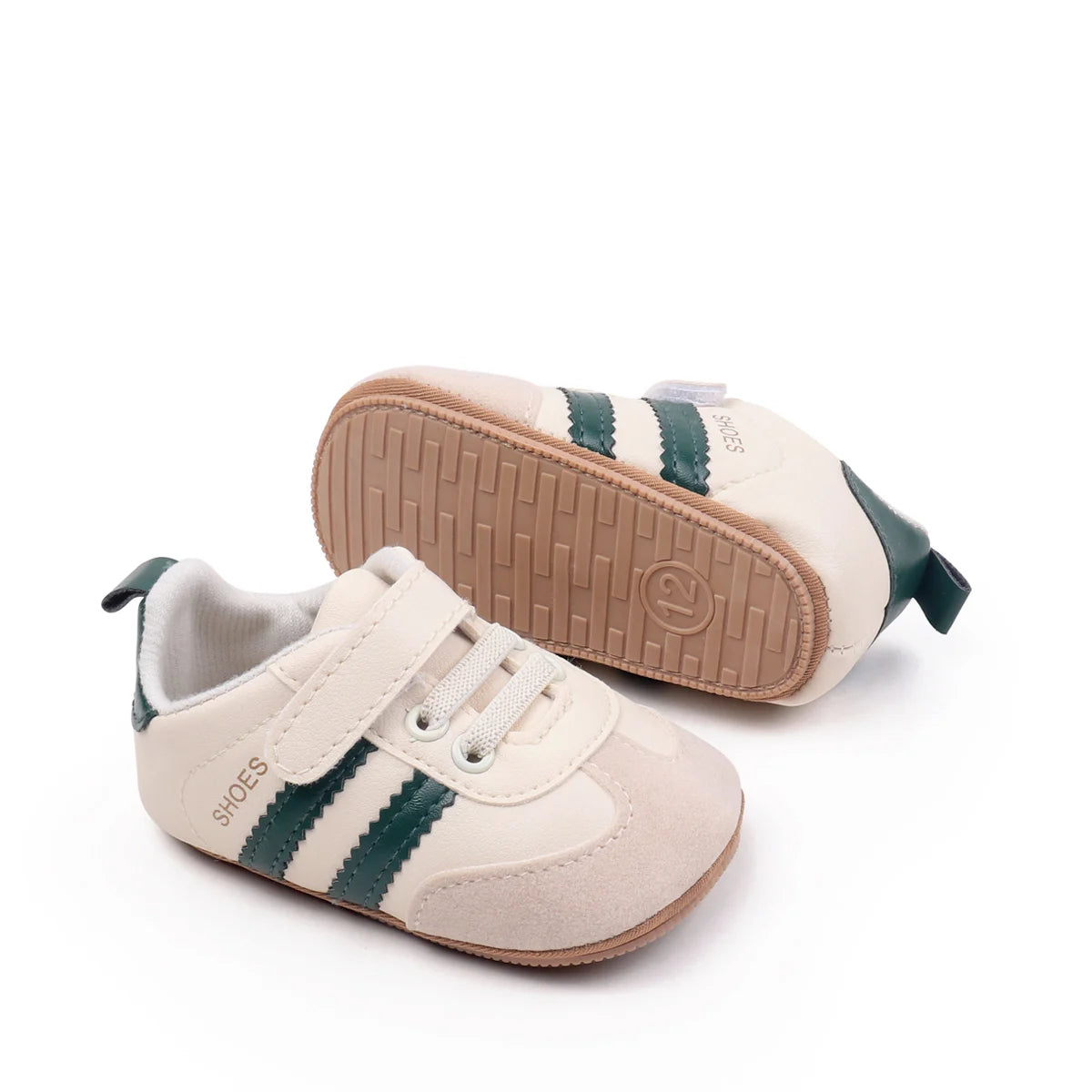 2025 Baby First Walking Shoes – Unisex PU Leather Toddler Sneakers 0-18M
