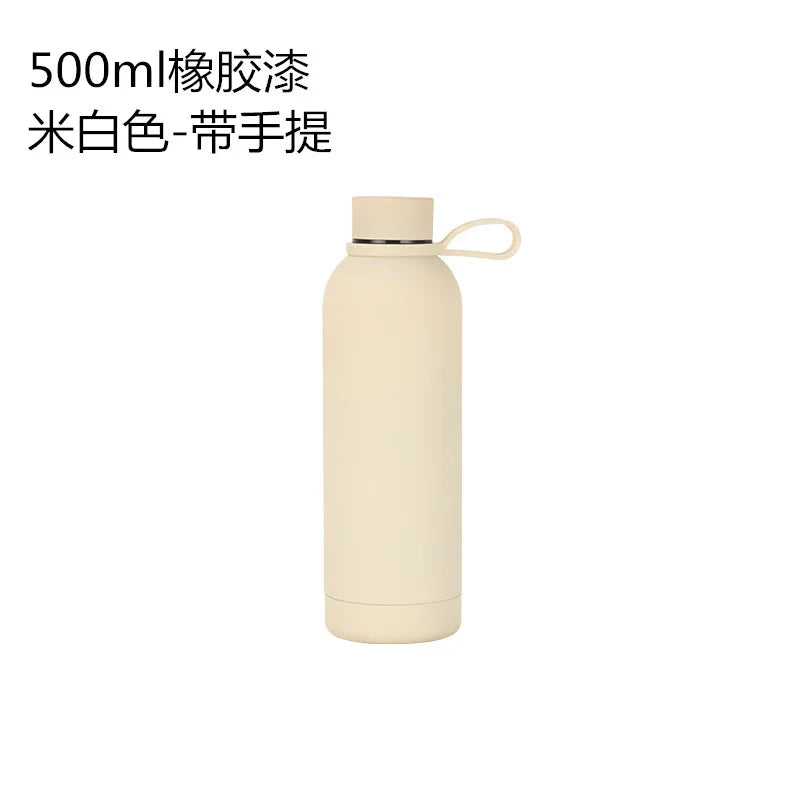 American Style Vacuum Thermos Small-mouth 500/750ml Double Wall Sports Vacuum Water Bottle