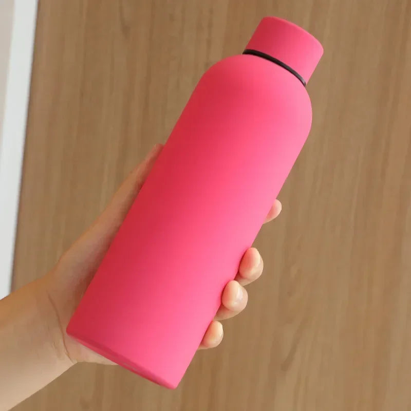 Stainless Steel Thermal Water Bottle – Insulated Vacuum Tumbler