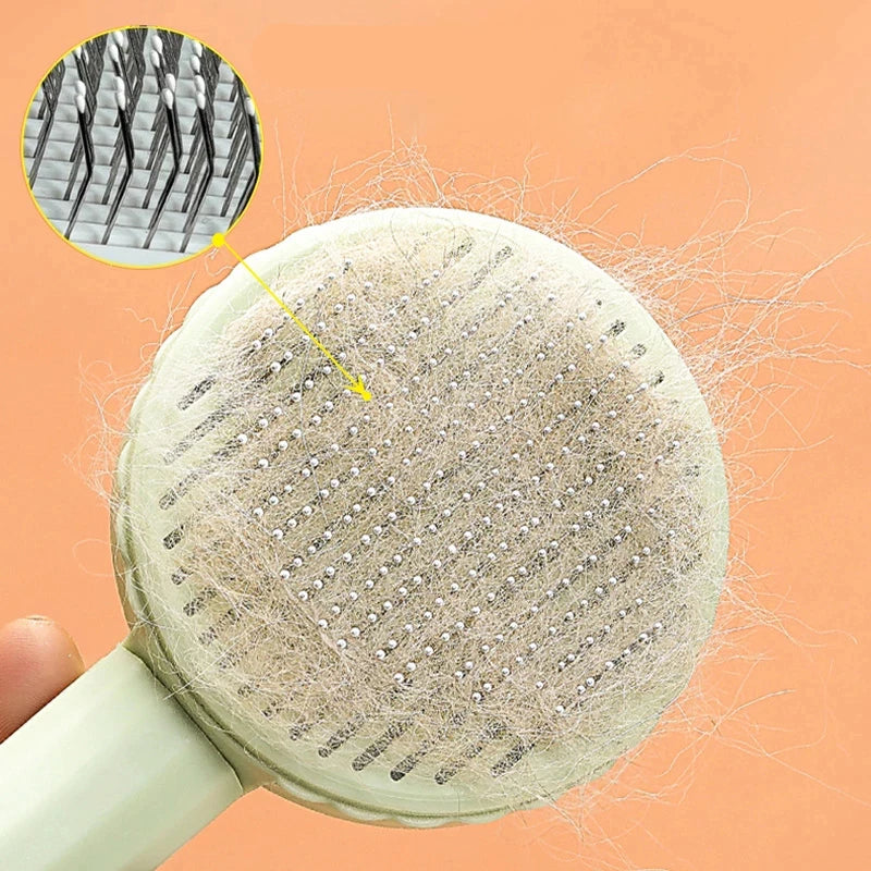 Self-Cleaning Pet Brush