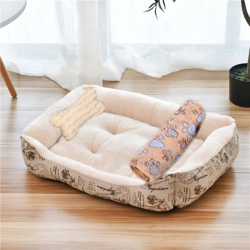 Candy-Colored Pet Bed
