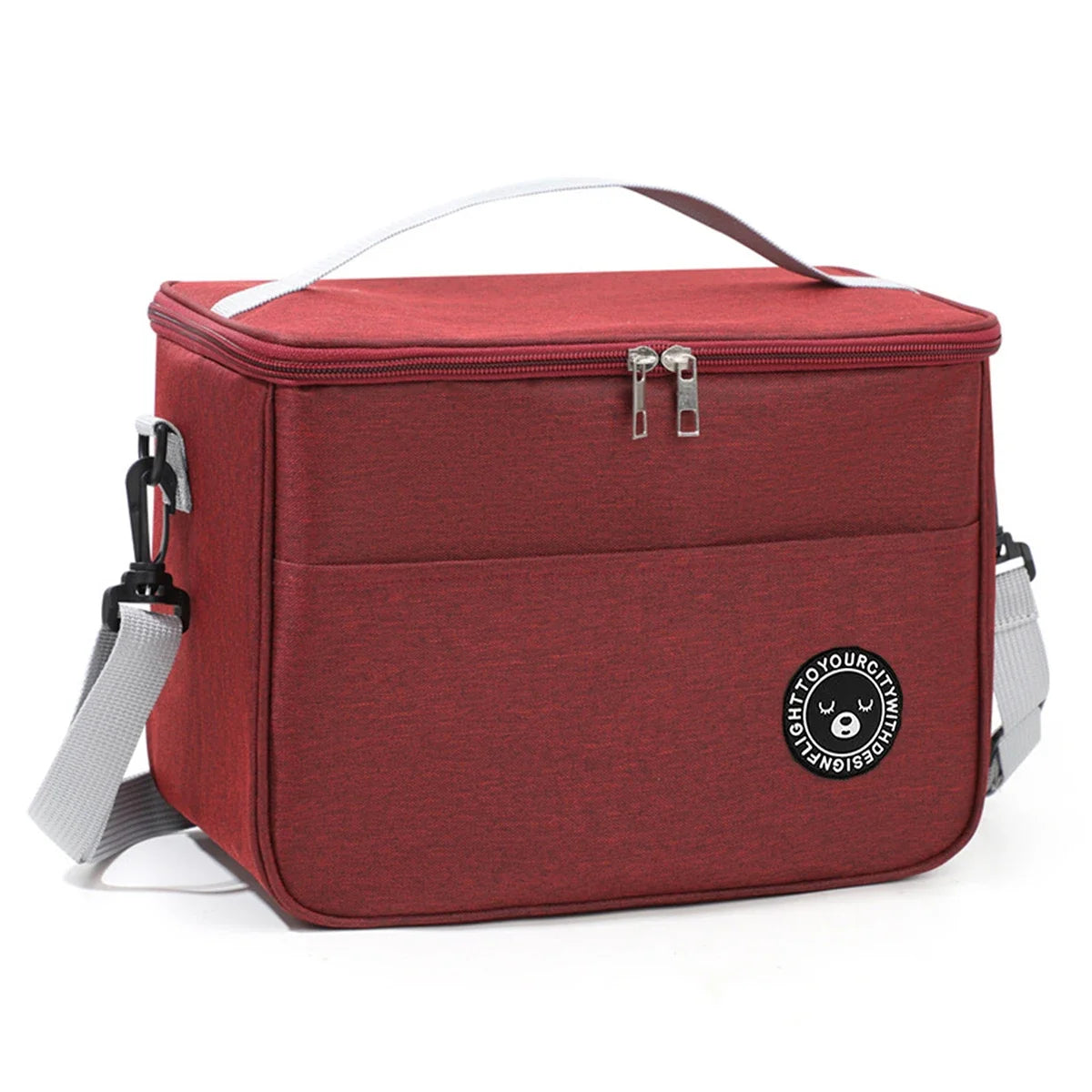 Insulated Lunch Tote Bag – Thickened Aluminum Foil Bento Bag for Office & Students