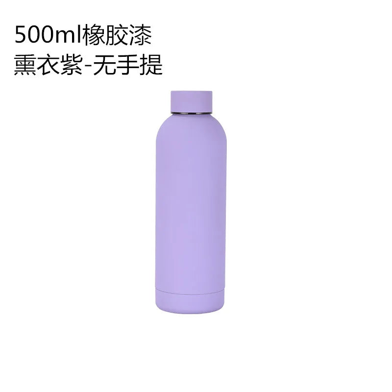 American Style Vacuum Thermos Small-mouth 500/750ml Double Wall Sports Vacuum Water Bottle
