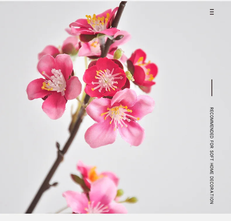 130cm Artificial Cherry Blossom Branch – Decorative