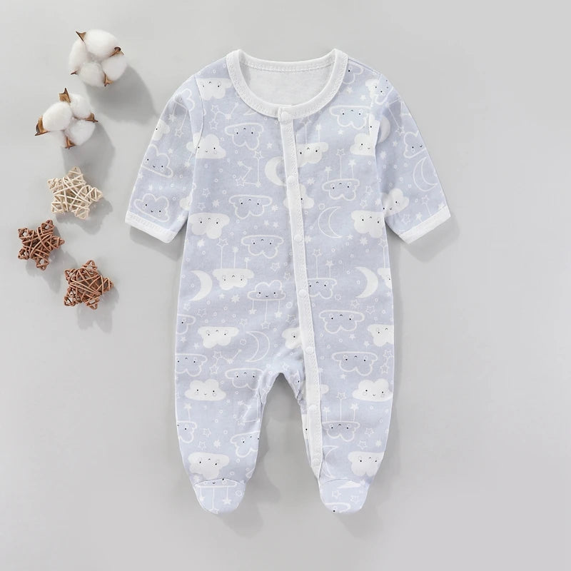 Newborn Baby Bodysuit & Romper – 0–9M