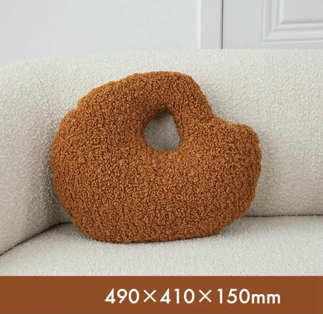 Nordic Warm Style Knot Ball Abstract Shape Pillow Sofa Cushion Stuffed Living Room Cushion Office Design Throw Pillow Round Ball